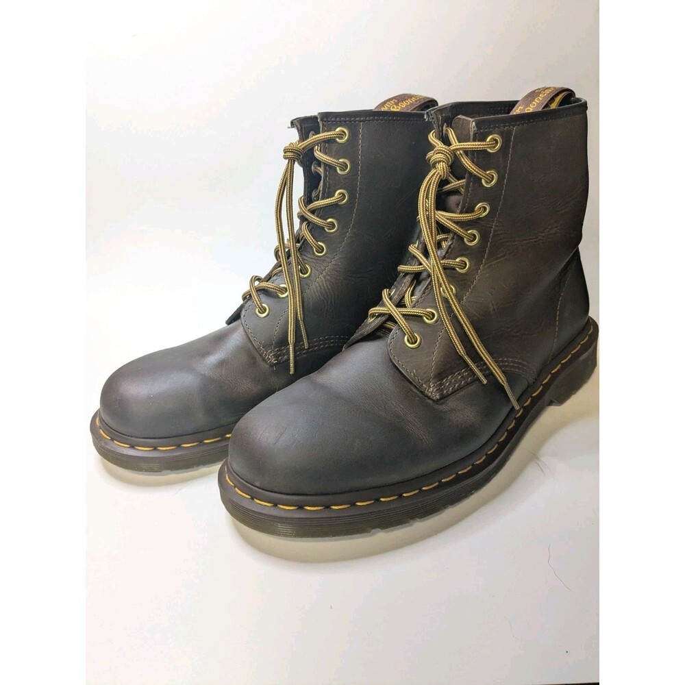 Dr. Martens 1460 Crazy Horse Leather Boots Brown Men's US 11 UK 10 EU 45 AirWair